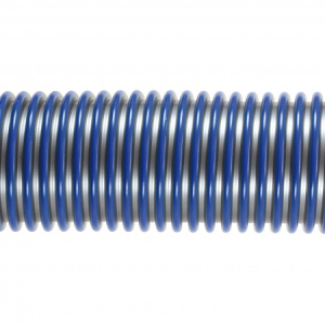 Stofzuigerslang zilver-blauw